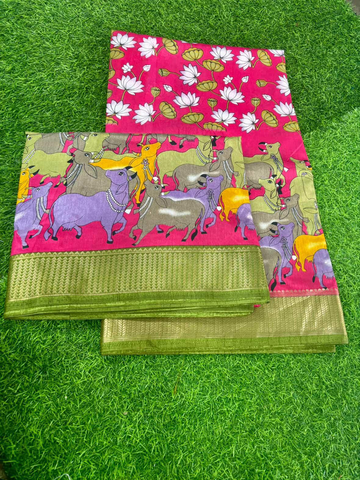 SJ036- EXCLUSIVE DOLA SAREE WITH BLOUSE