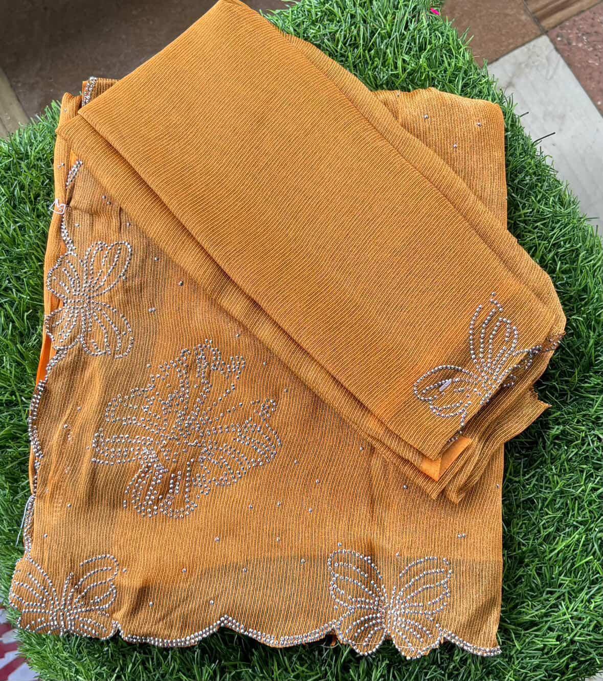 SJ002-BUTTERFLY SAREE,SHIFFON MATERIAL