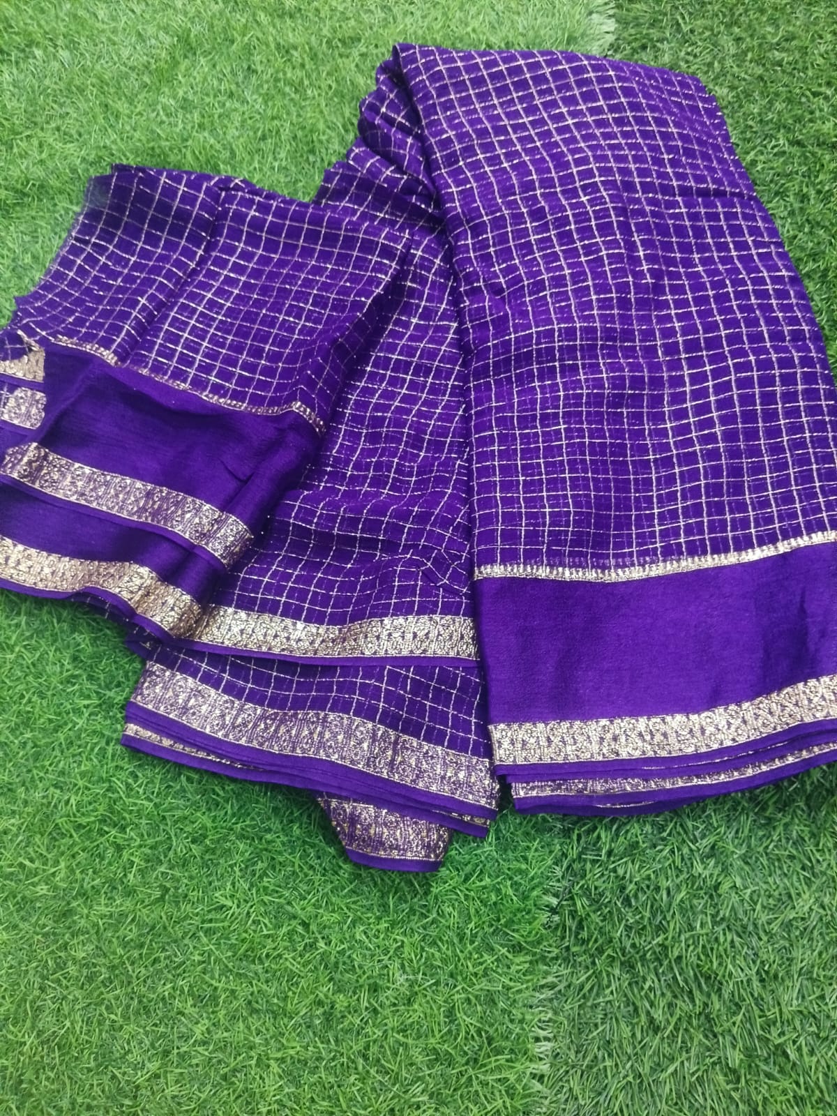 SJ097 VISCOSE GEORGETTE SAREE