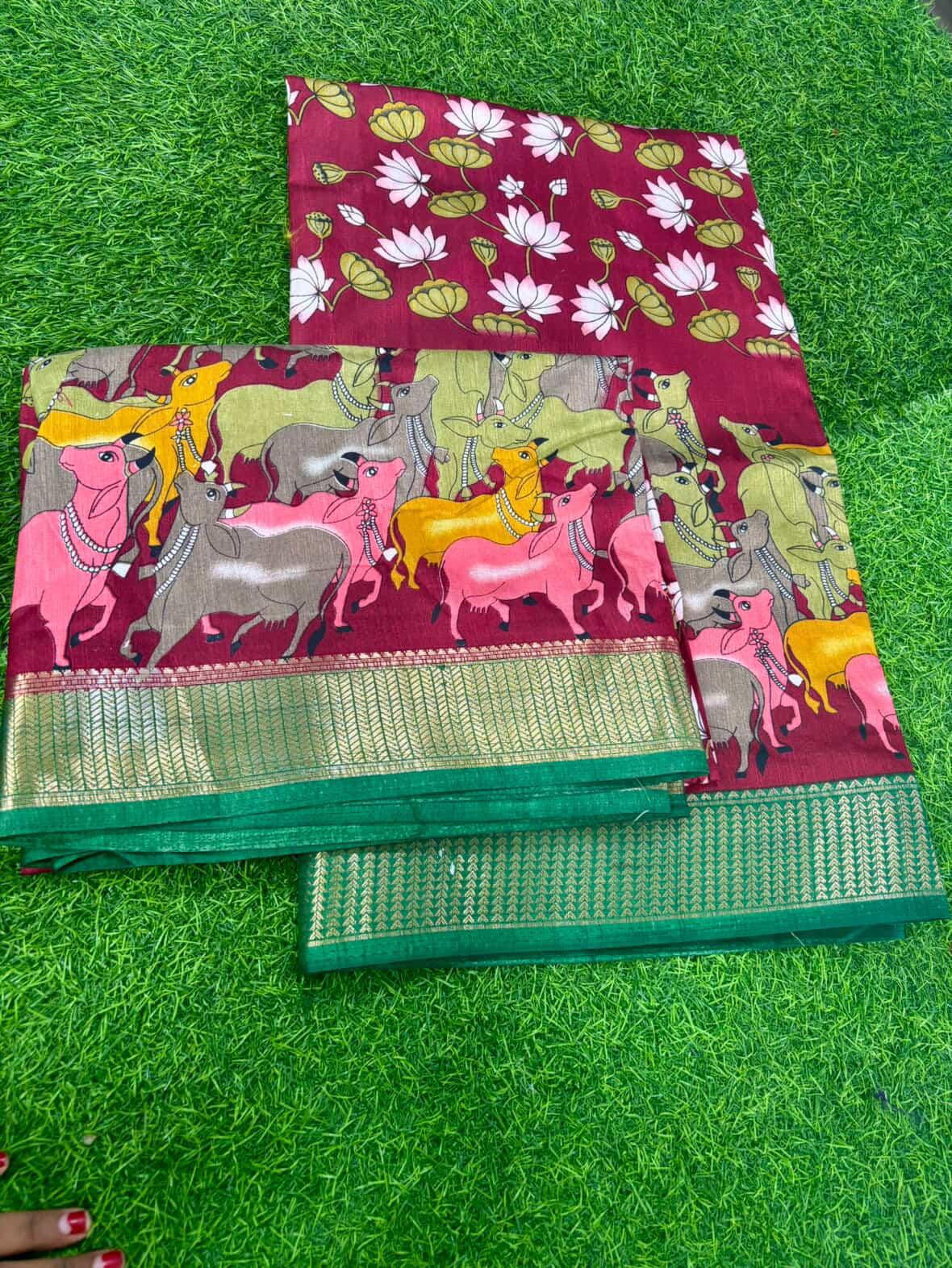 SJ036- EXCLUSIVE DOLA SAREE WITH BLOUSE