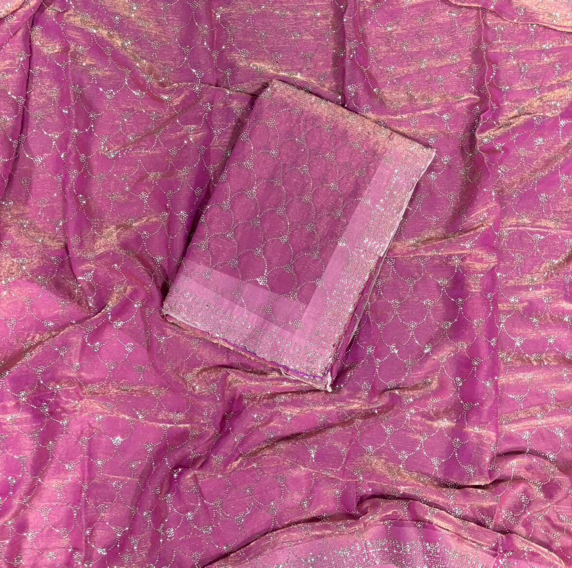 SJ050 OPULENT SPACE SILK SAREE