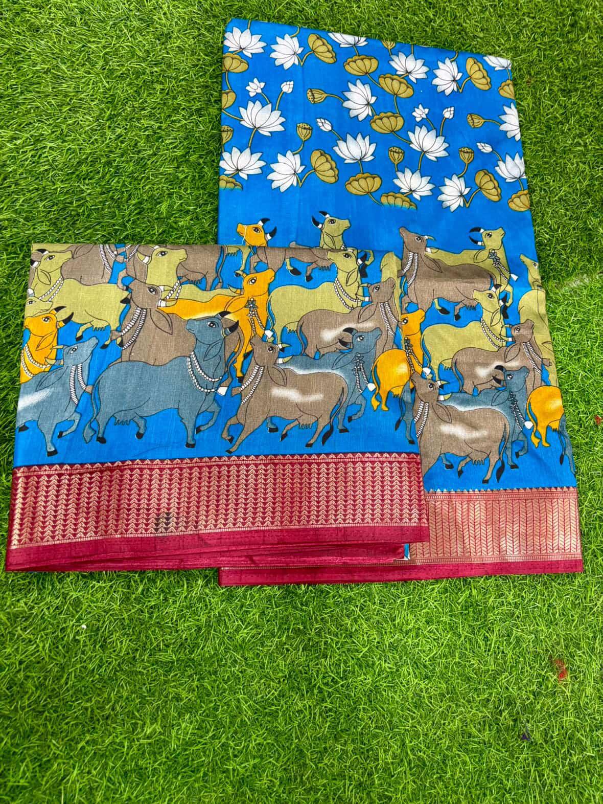 SJ036- EXCLUSIVE DOLA SAREE WITH BLOUSE