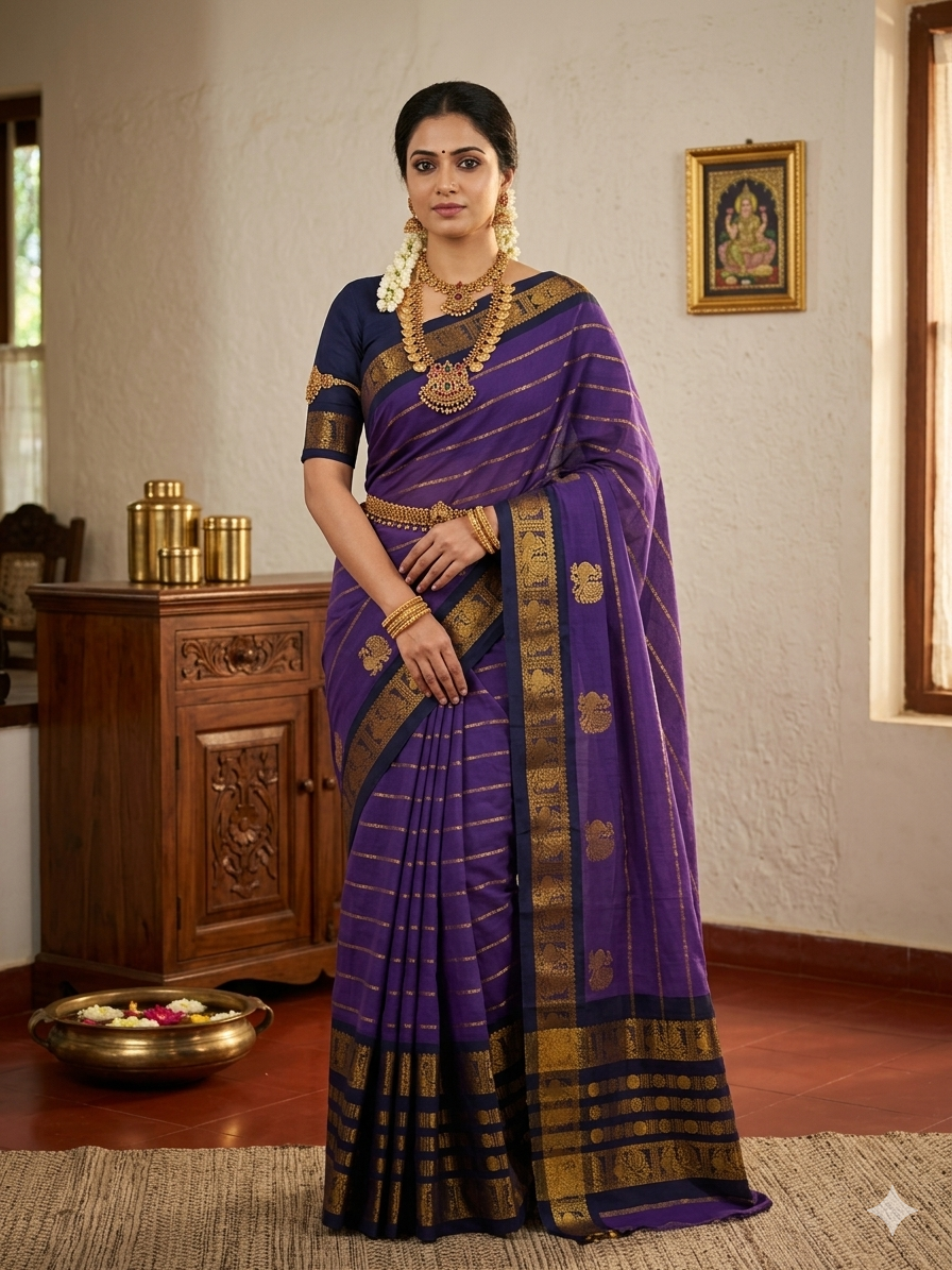 SJ083 VELUDHARI COTTON