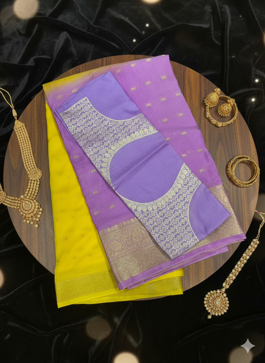 SJ074 MARSHMALLOW FABRIC SAREE