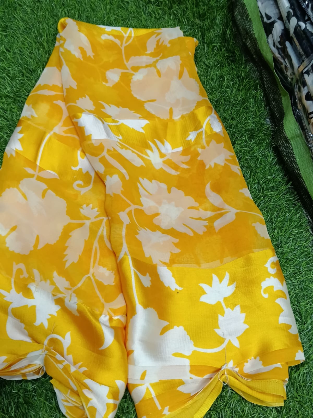 SJ018 SATIN PATTA SAREE SOFT CLOTH