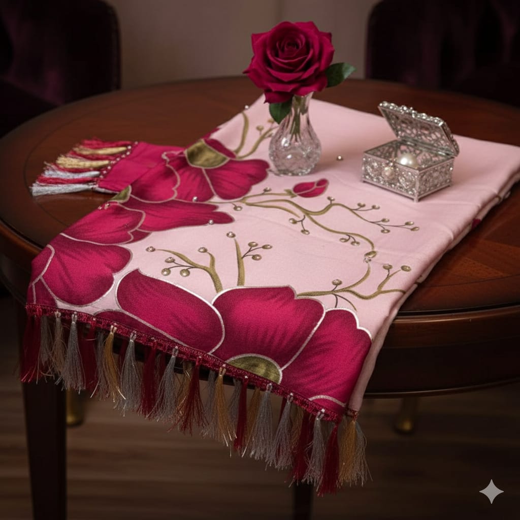 SJ033 ROSE PRINTED SAREE