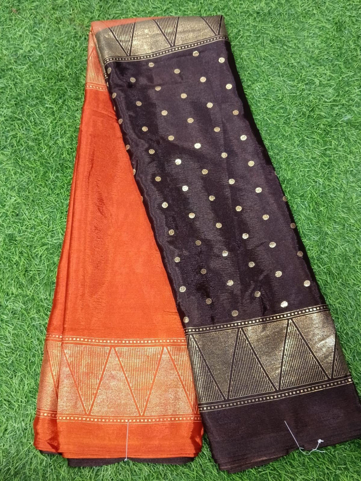 SJ069 FOILE PRINT HALF AND HALF MODEL