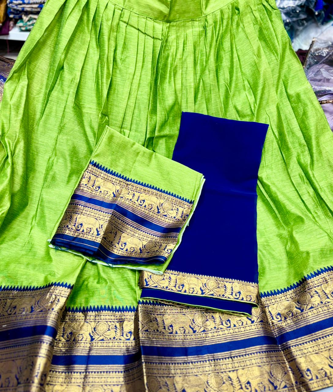 SJ117 ELEGANT HALF SAREES