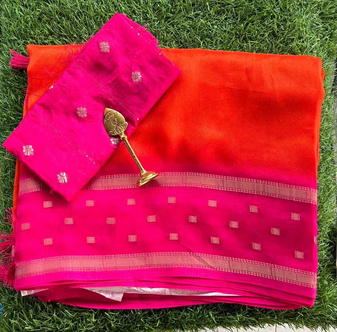 SJ003 EXCLUSIVE MARSHMALLOW FABRIC SAREES WITH ATTRACTIVE BORDER