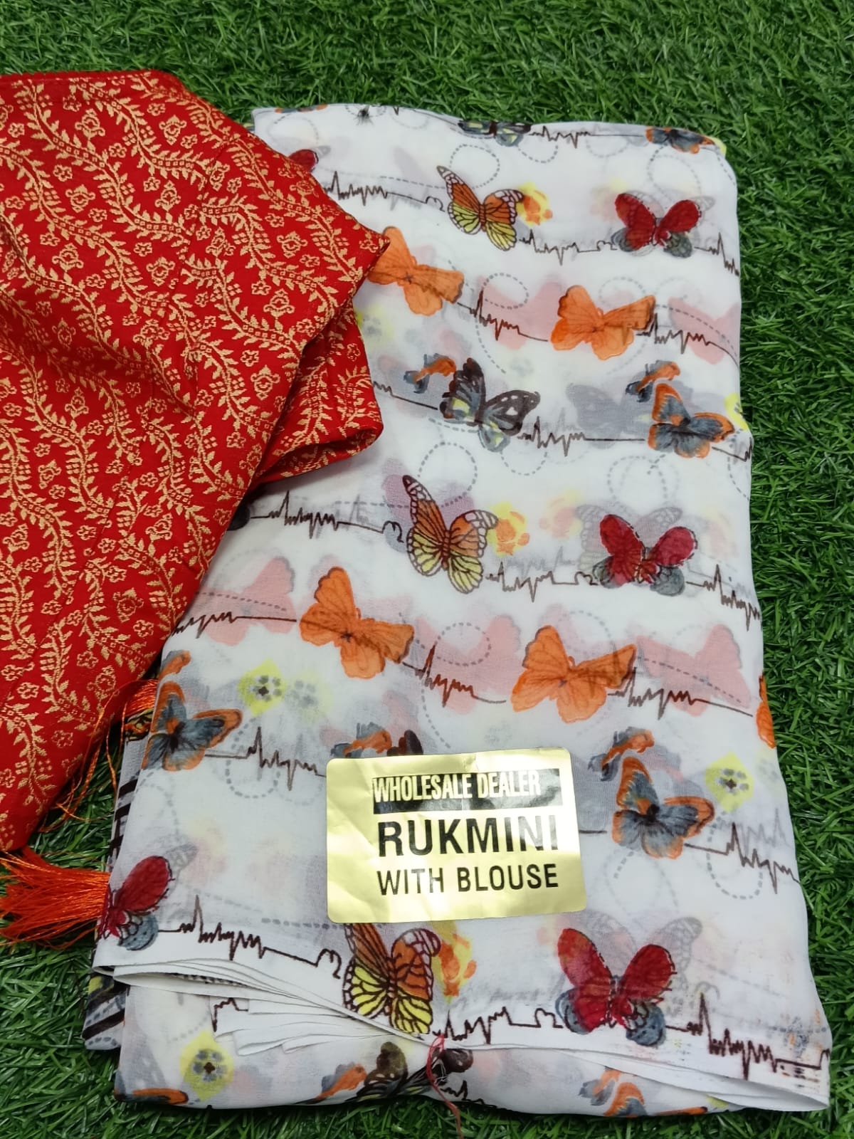 SJ009 MASTERPIECE SAREE WITH READYMADE BLOUSE