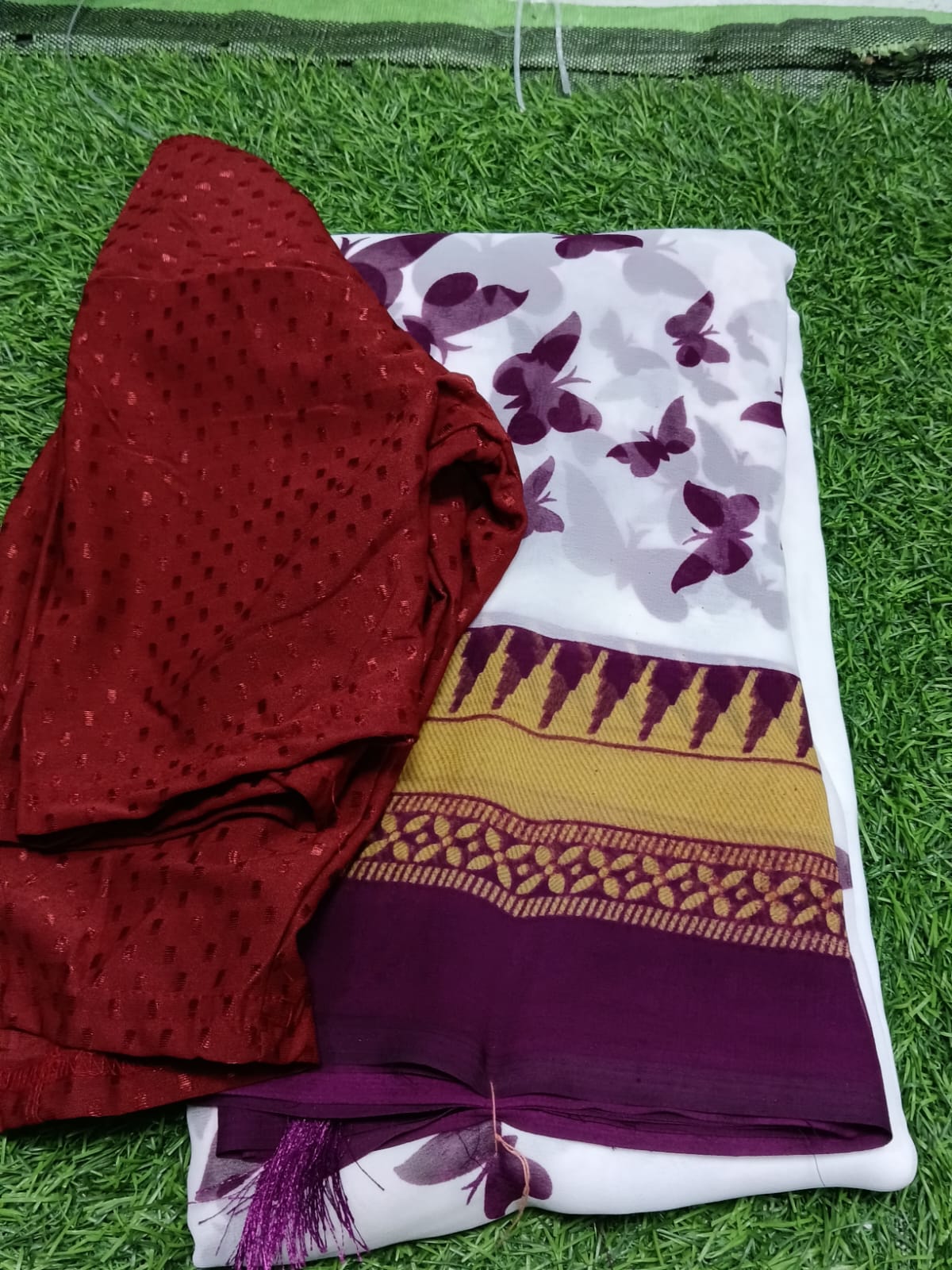 SJ009 MASTERPIECE SAREE WITH READYMADE BLOUSE