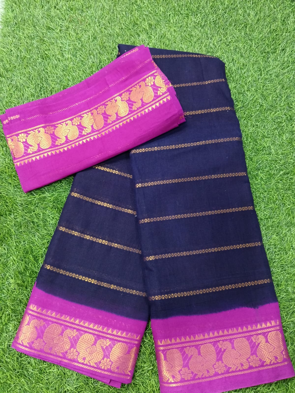 SJ011 VELUTHARI SAREE WITH BLOUSE