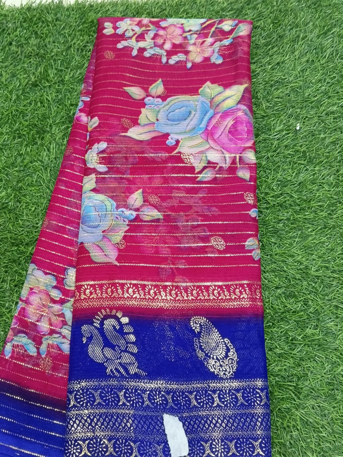SJ040FAIL PRINT PUNAM SAREE