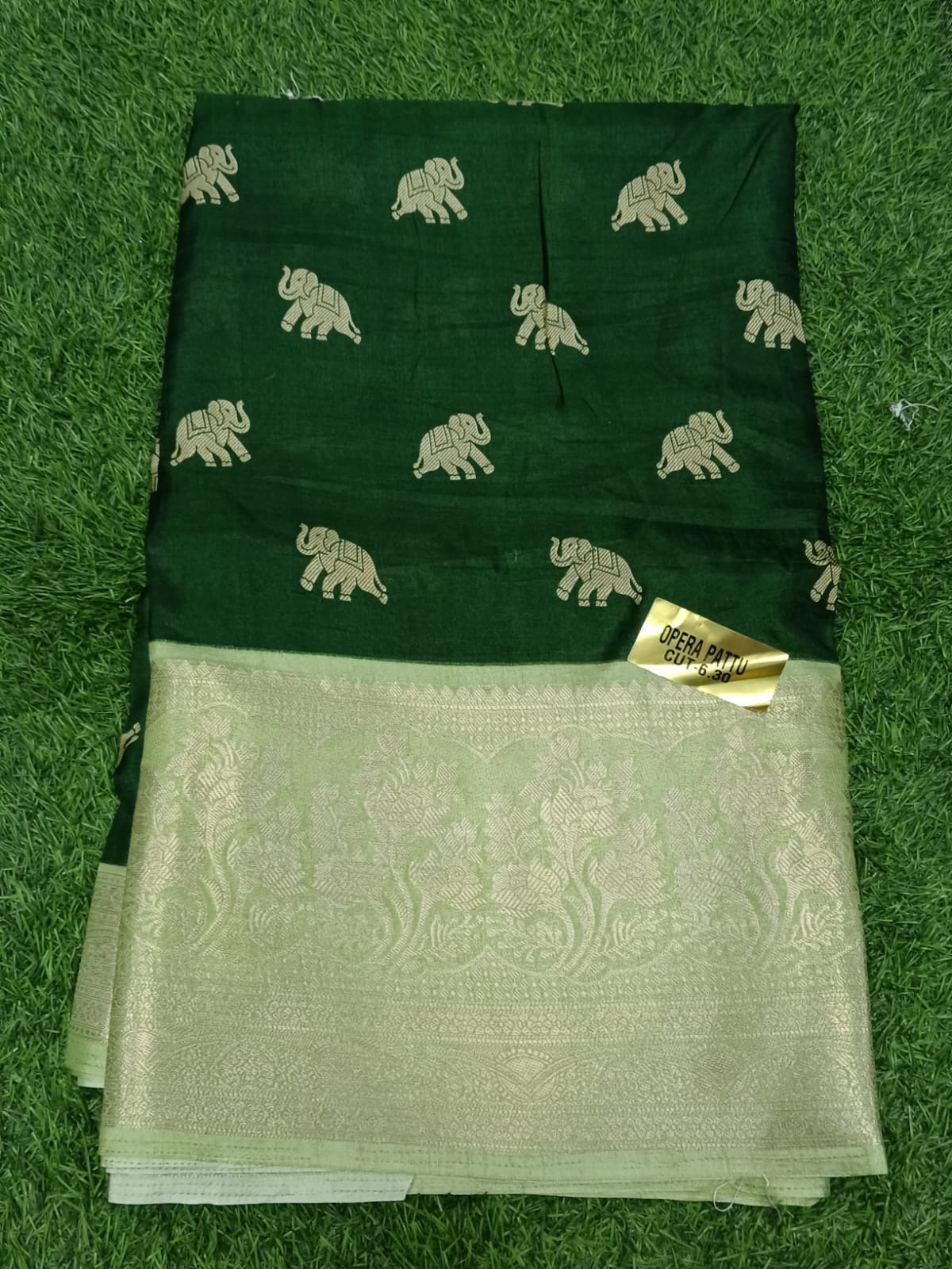 SJ057SEMI DOLO SILK SAREE