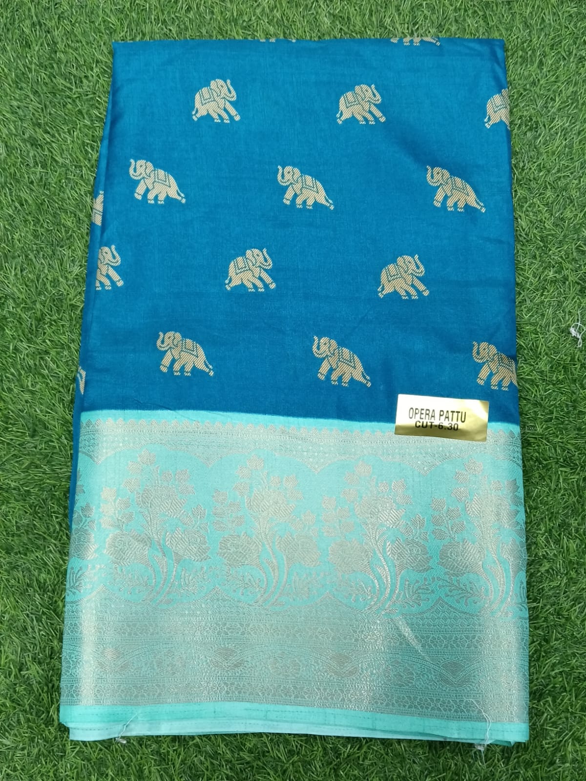 SJ057SEMI DOLO SILK SAREE