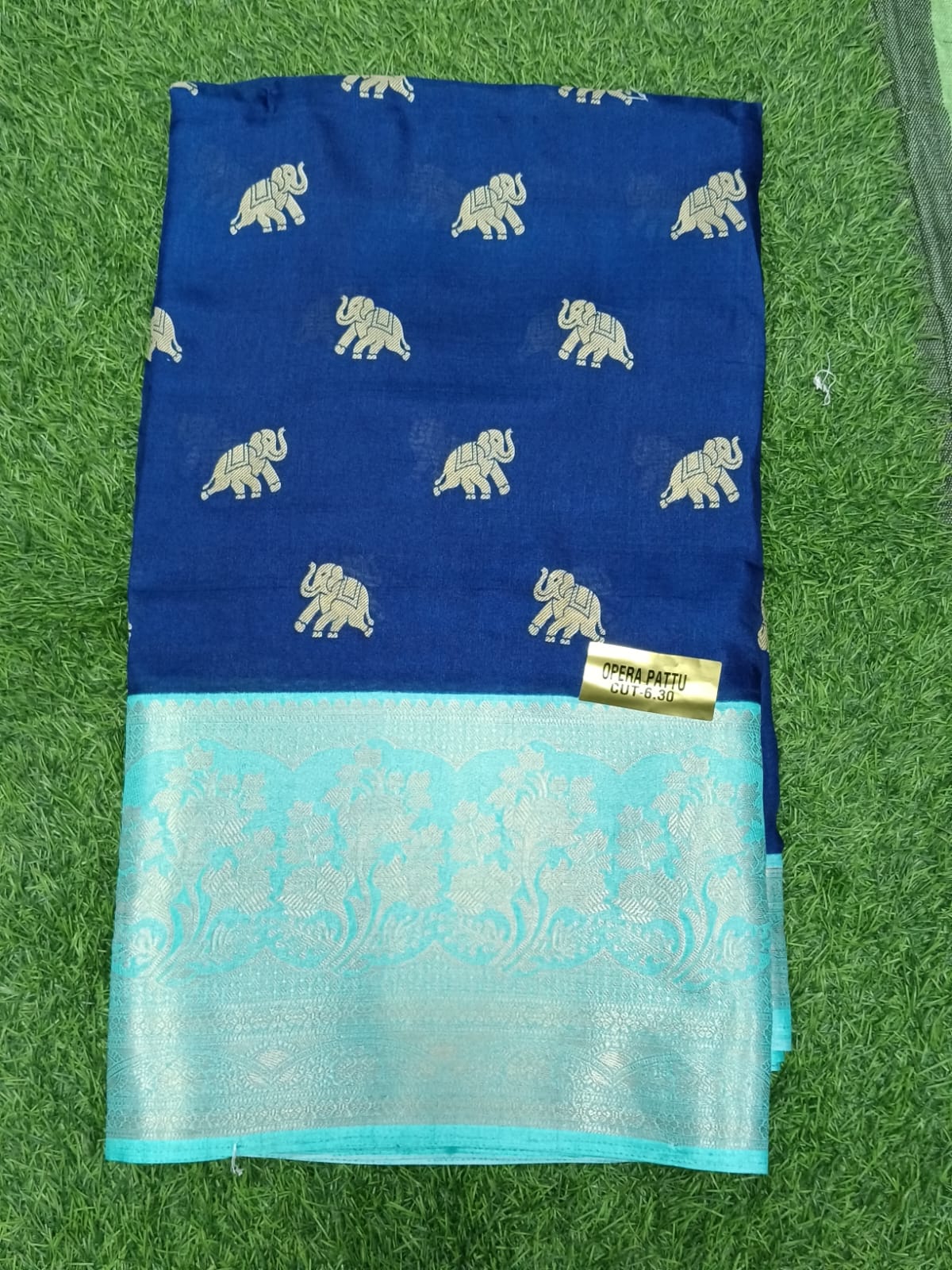 SJ057SEMI DOLO SILK SAREE