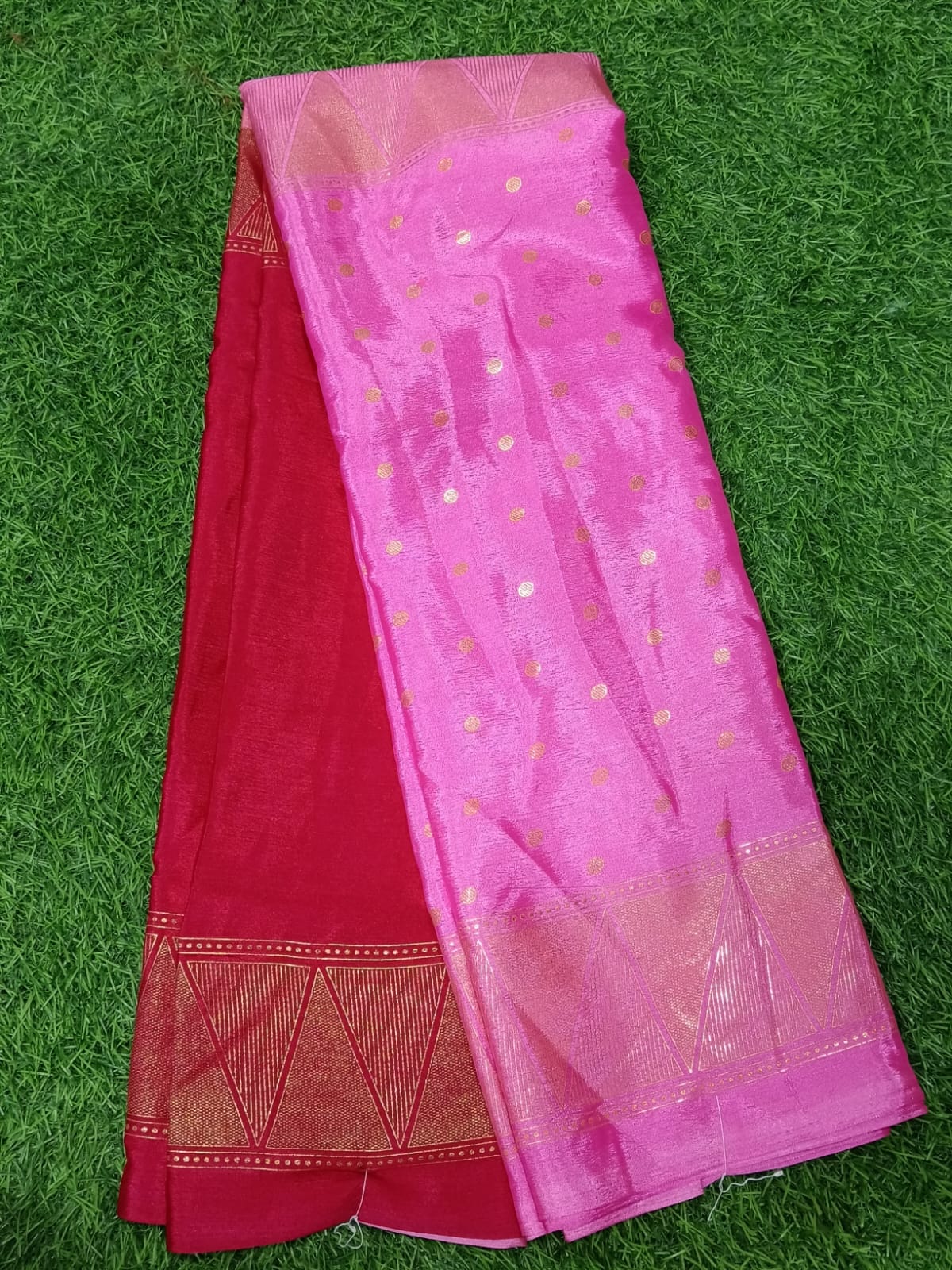 SJ069 FOILE PRINT HALF AND HALF MODEL