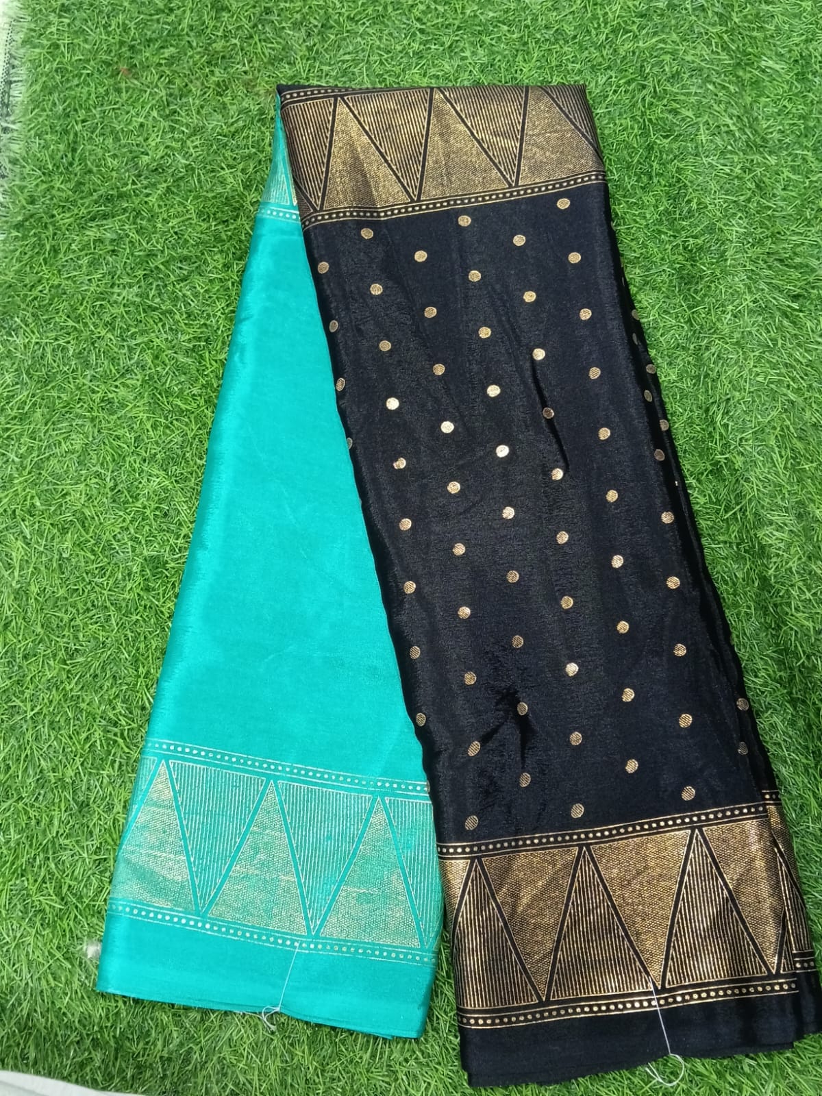 SJ069 FOILE PRINT HALF AND HALF MODEL