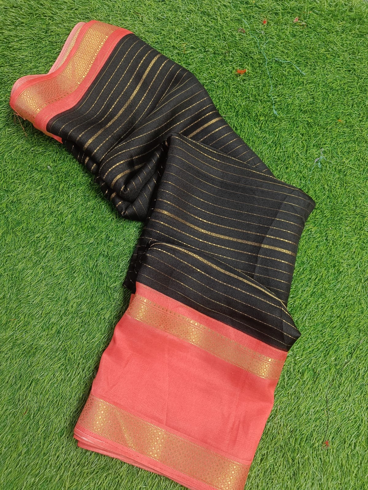 SJ081 SEMI MYSORE SILK SAREE