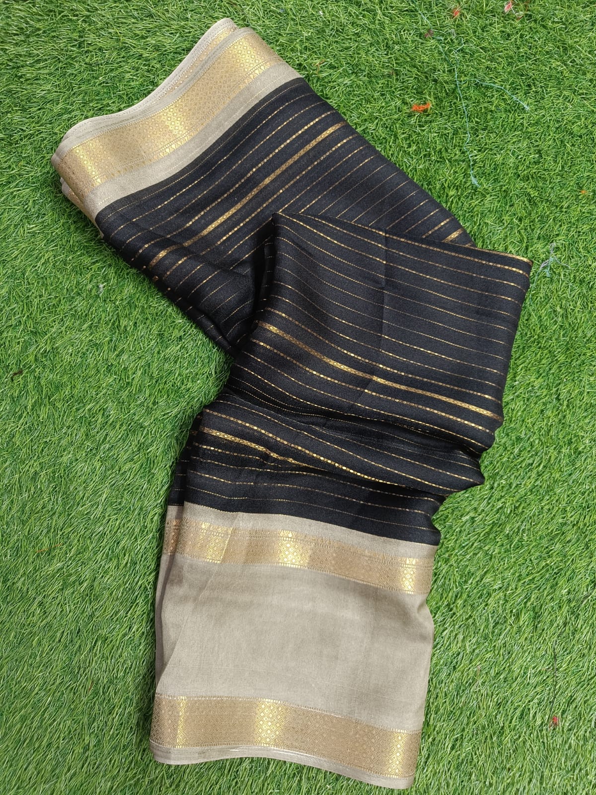 SJ081 SEMI MYSORE SILK SAREE