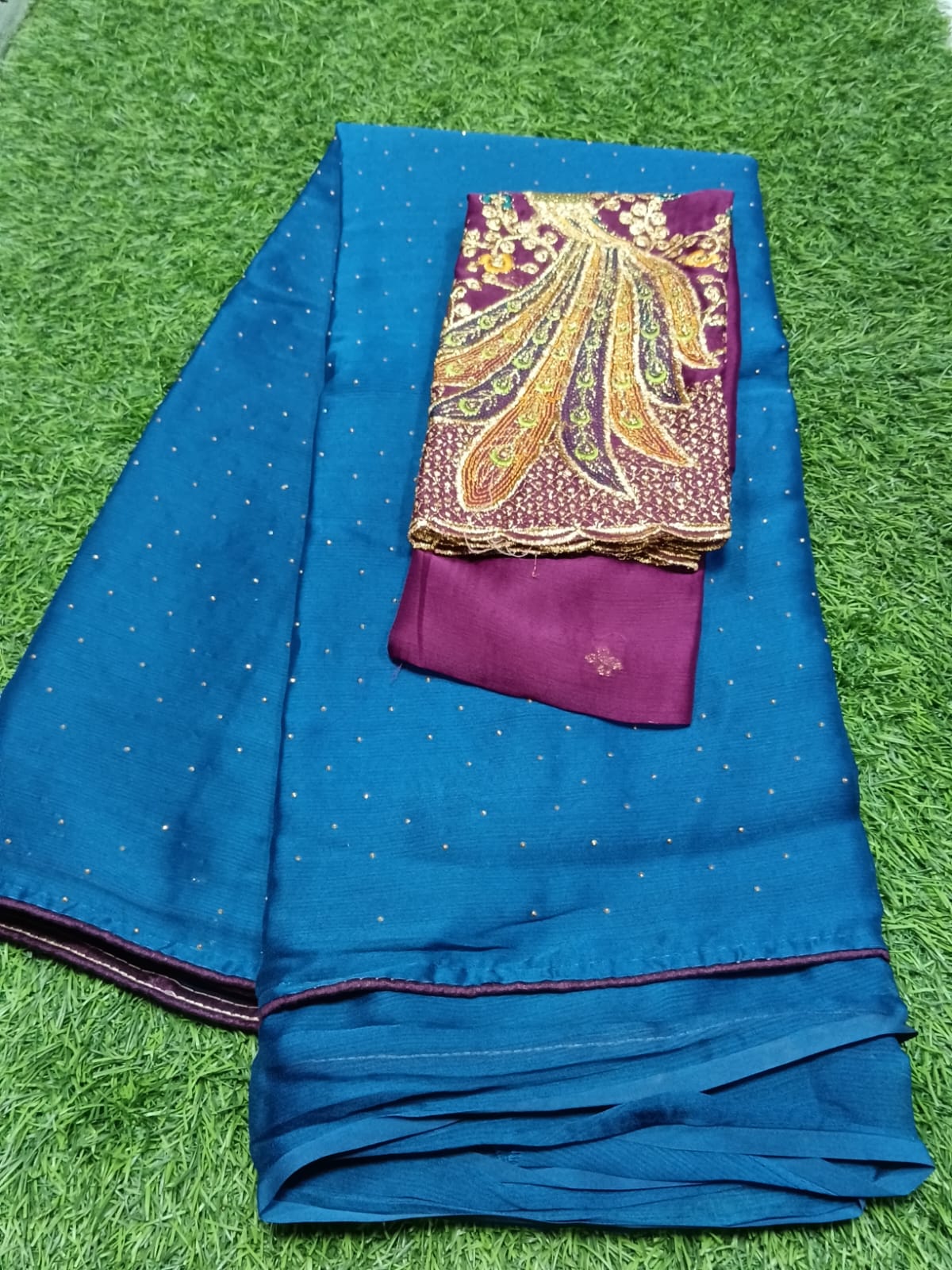 SJ085 WORK BLOUSE SAREE