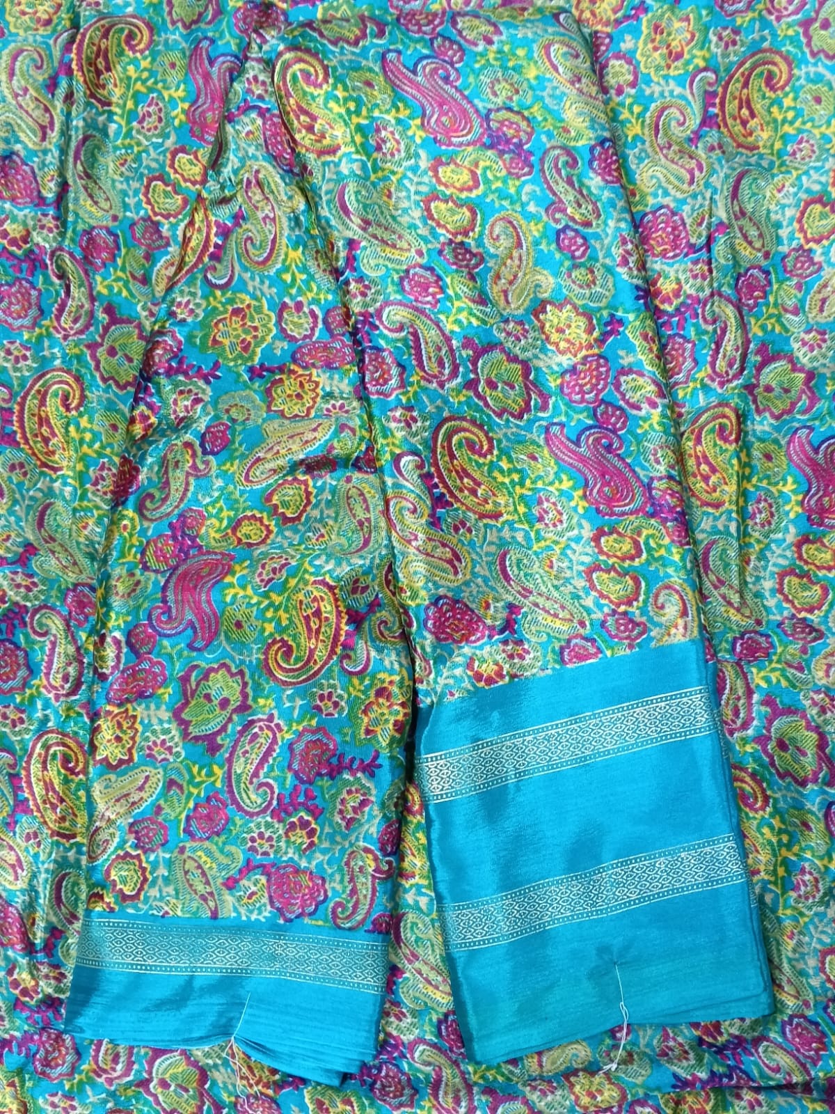 SJ101 DIGITAL PRINT GRAP SILK SAREE
