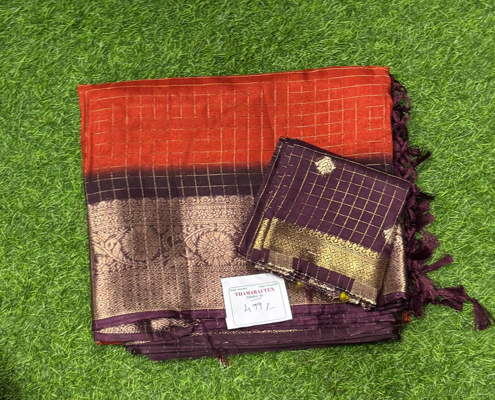 SJ106 DOLA SAREE WITH ZARI LINE