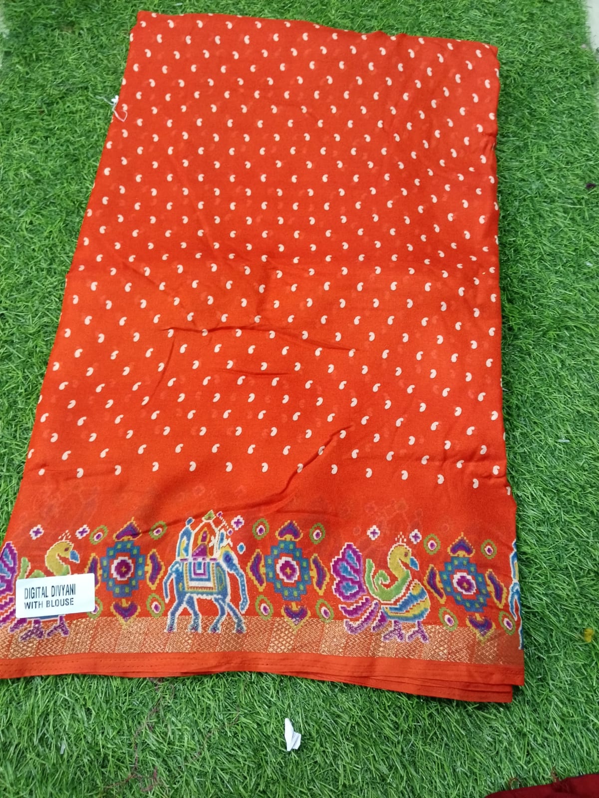 SJ110 MASHMELLOW FABRIC BHANDHINI DESIGN