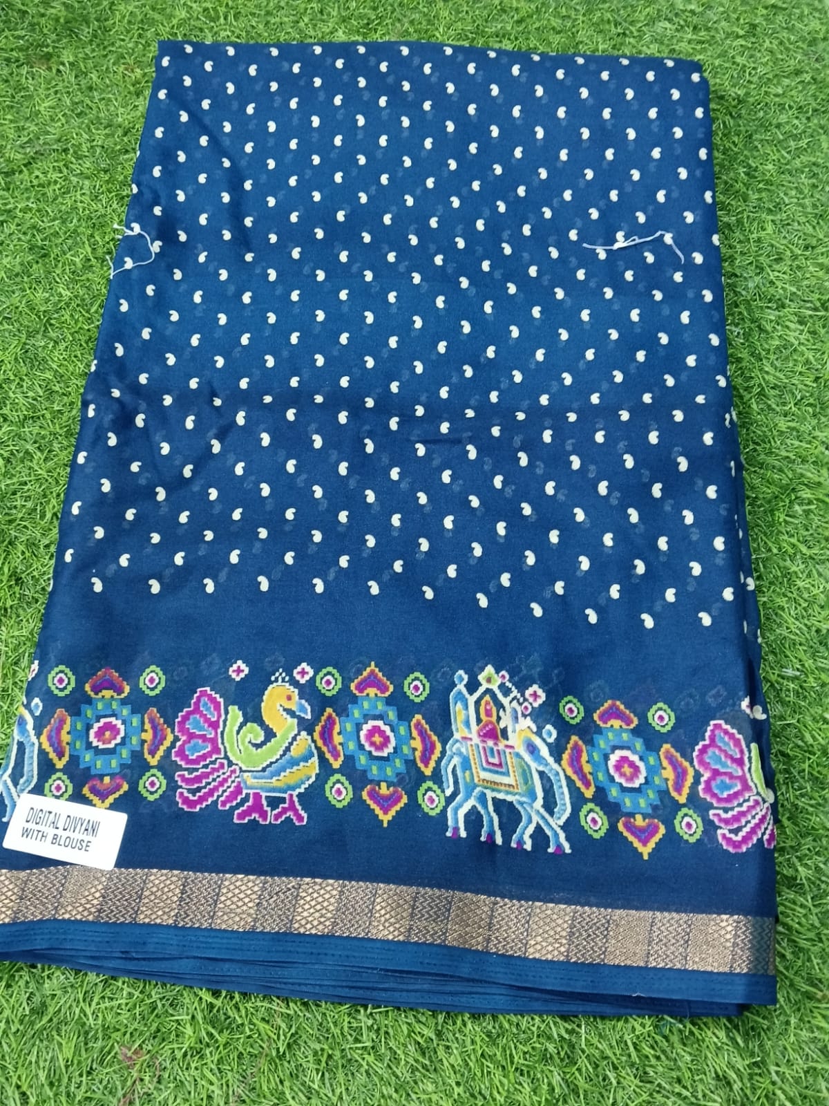 SJ110 MASHMELLOW FABRIC BHANDHINI DESIGN