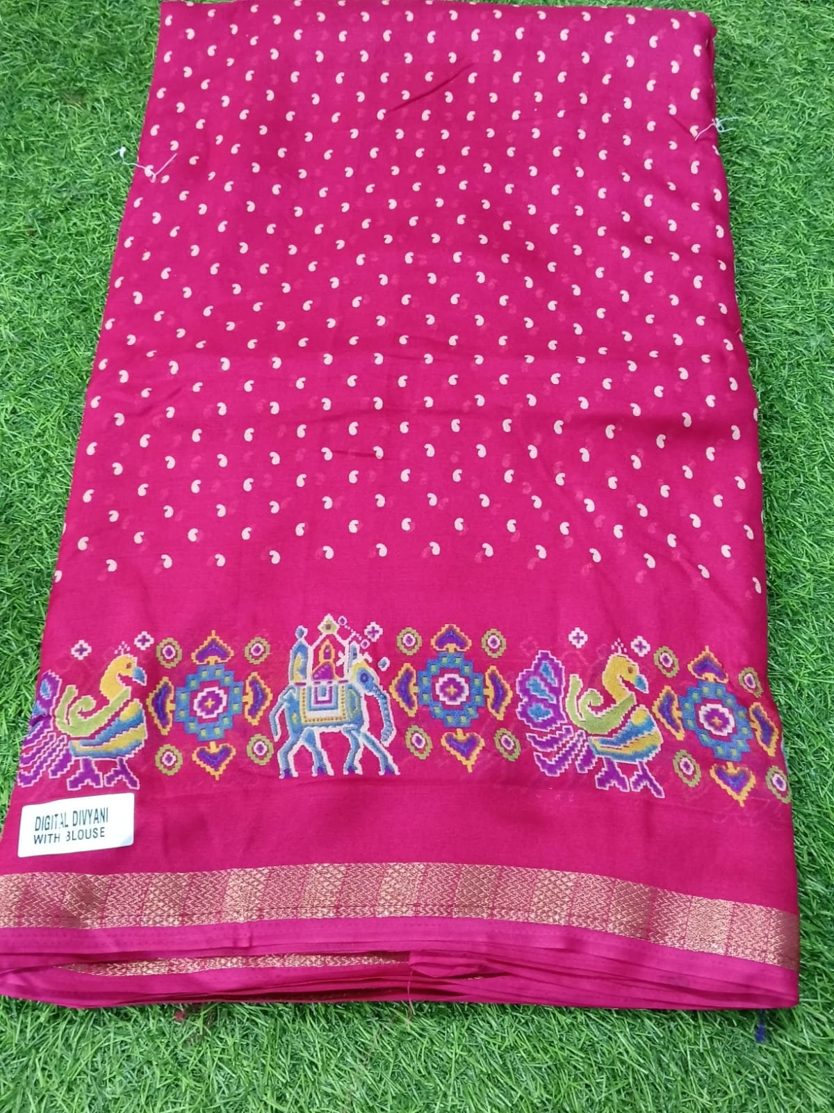 SJ110 MASHMELLOW FABRIC BHANDHINI DESIGN
