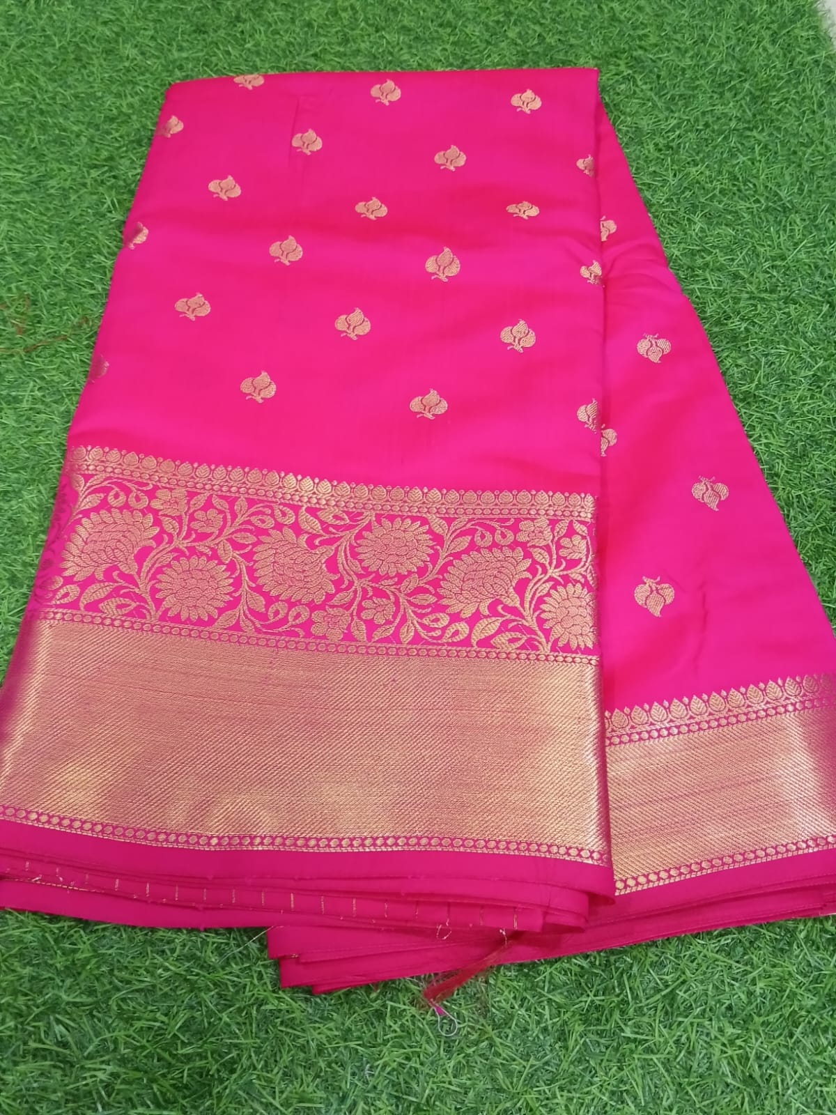 SJ121 EXCLUSIVE BRIDAL SAREE KATHAN SILK